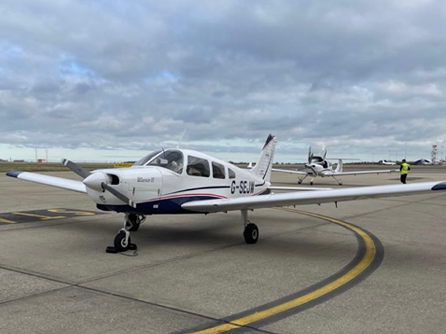 G-SEJW (Juliet) Warrior II – PA 28